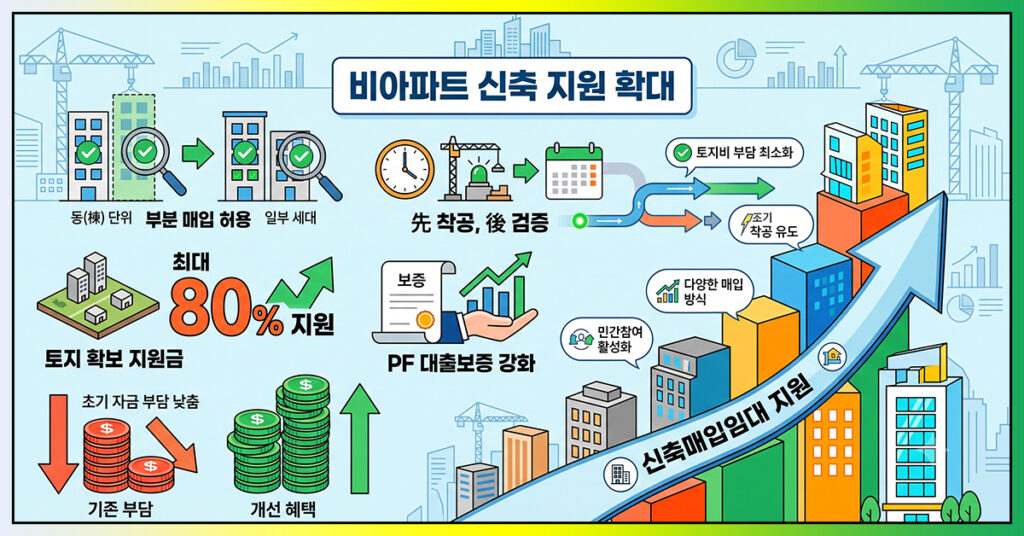 매입임대사업 참여방법 토지비 지원 확대 안내